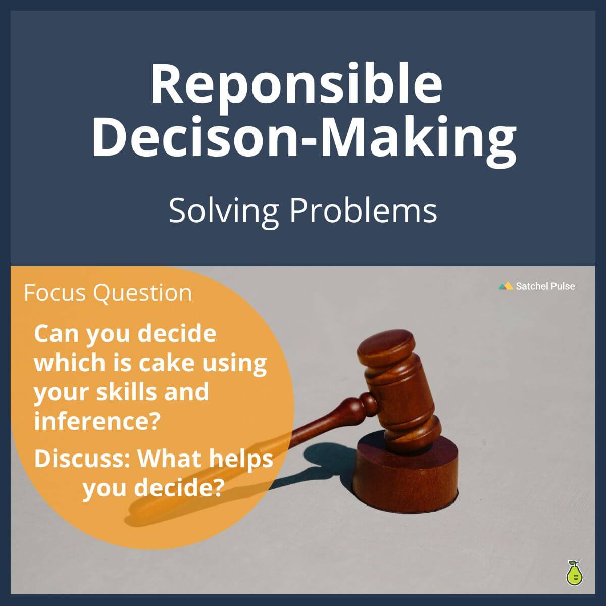 SEL Lesson focusing on Solving Problems to use in your classroom as one of your SEL activities for Responsible Decision-Making