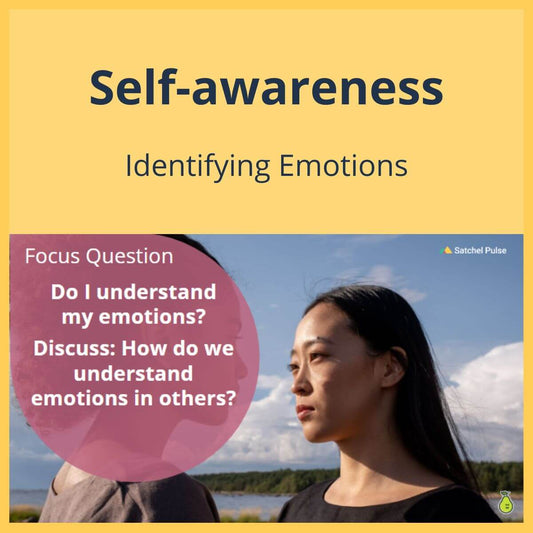 SEL Lesson focusing on Identifying Emotions to use in your classroom as one of your SEL activities for Self-Awareness
