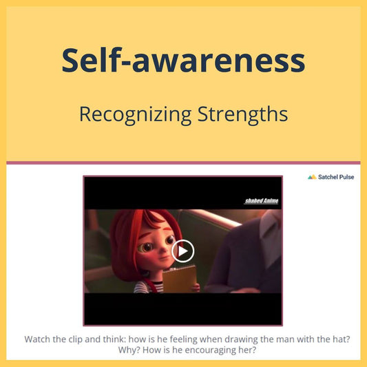 SEL Lesson focusing on Recognizing Strengths to use in your classroom as one of your SEL activities for Self-Awareness
