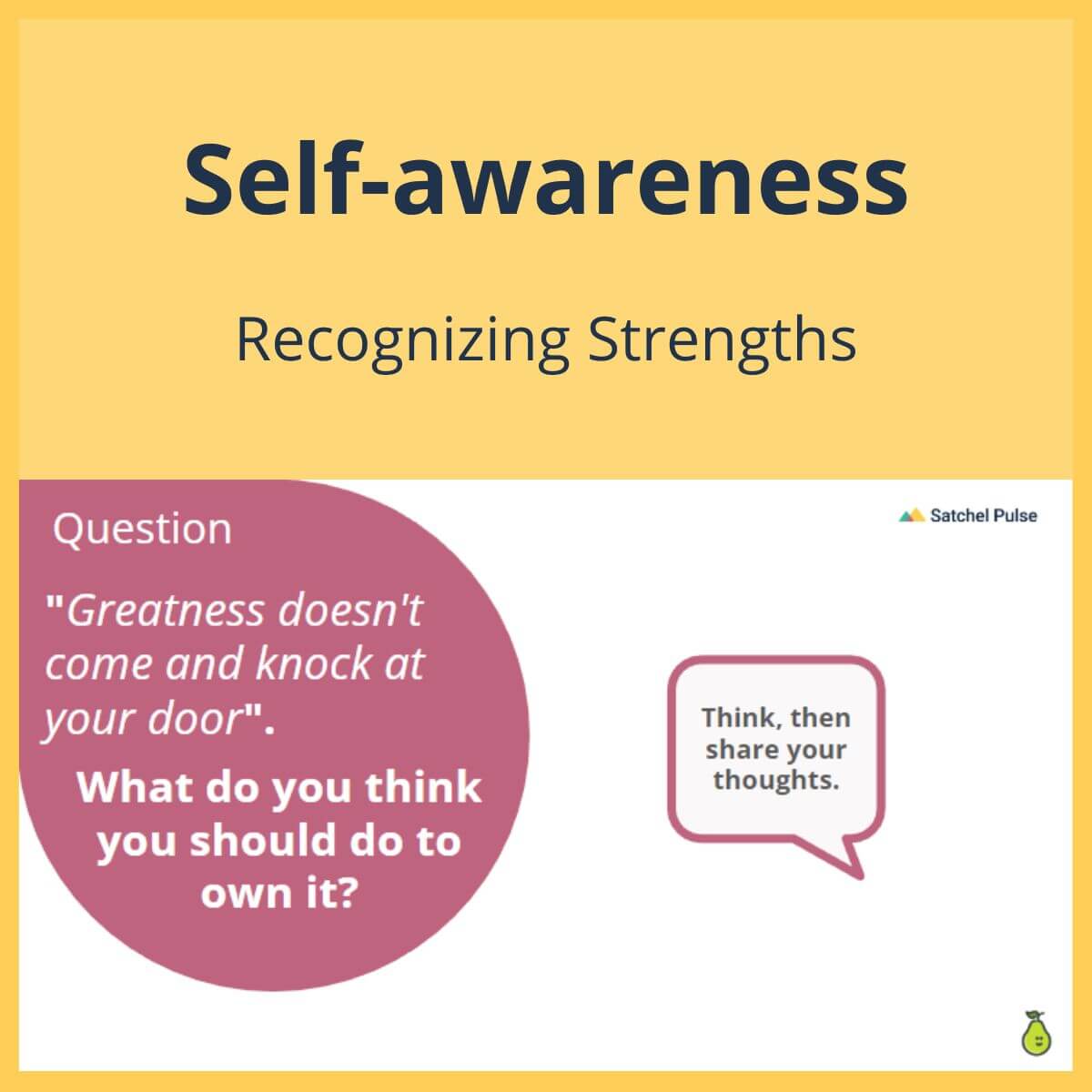 SEL Lesson focusing on Recognizing Strengths to use in your classroom as one of your SEL activities for Self-Awareness