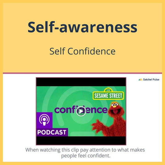 Self-confidence 1:  Confidence - What is it? - SEL Lesson
