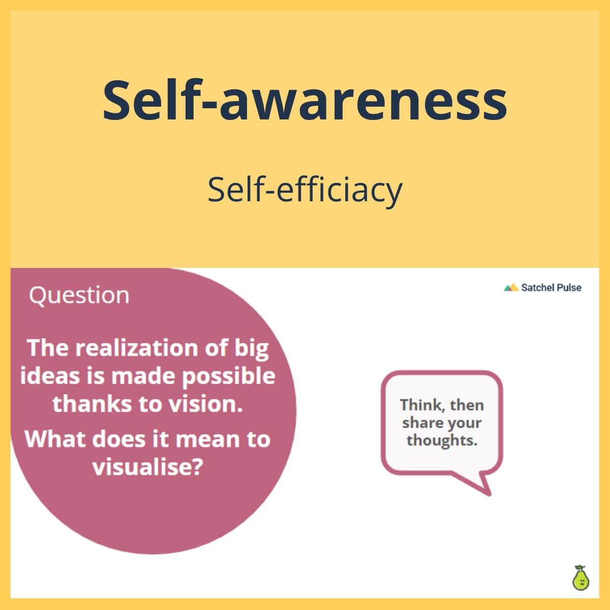 SEL Lesson focusing on Self-Efficacy to use in your classroom as one of your SEL activities for Self-Awareness