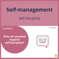SEL Lesson focusing on Self-Discipline to use in your classroom as one of your SEL activities for Self-Management
