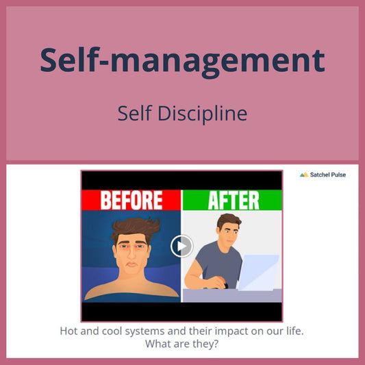 SEL Lesson focusing on Self-Discipline to use in your classroom as one of your SEL activities for Self-Management