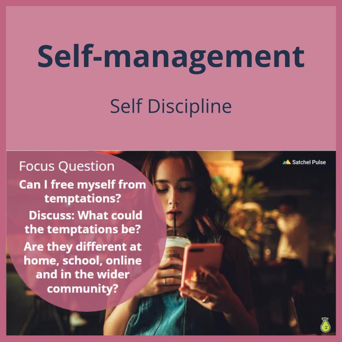 SEL Lesson focusing on Self-Discipline to use in your classroom as one of your SEL activities for Self-Management