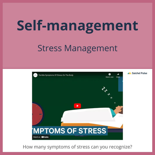 SEL Lesson focusing on Stress Management to use in your classroom as one of your SEL activities for Self-Management