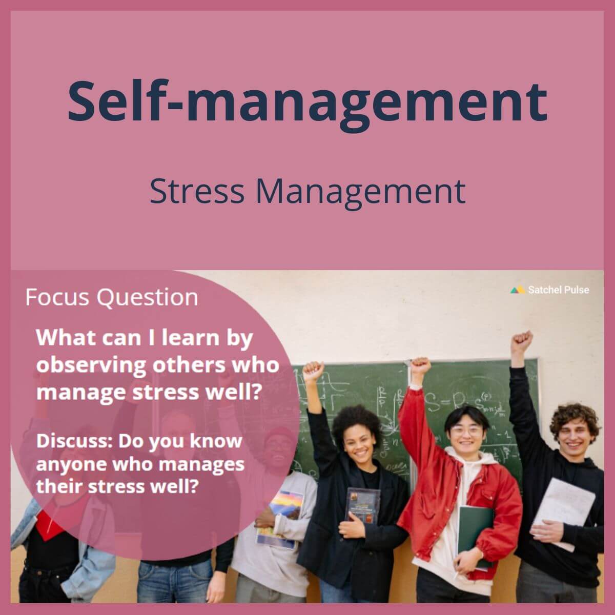 SEL Lesson focusing on Stress Management to use in your classroom as one of your SEL activities for Self-Management