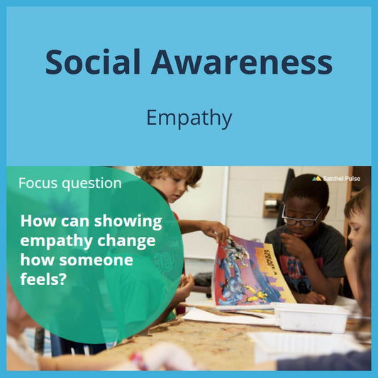 SEL Lesson focusing on Empathy to use in your classroom as one of your SEL activities for Social Awareness