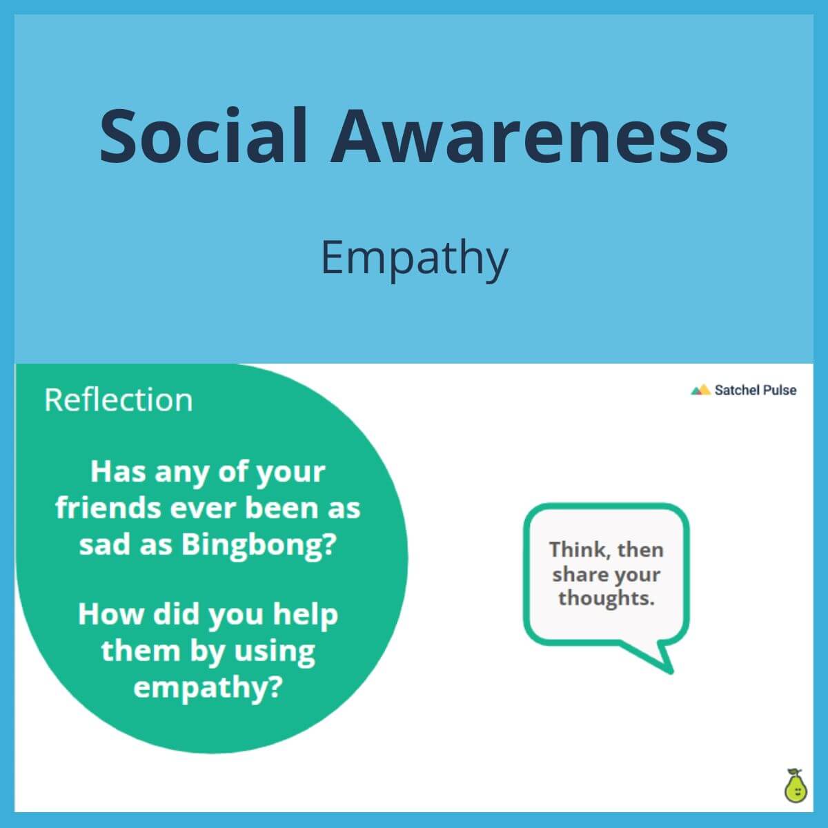 SEL Lesson focusing on Empathy to use in your classroom as one of your SEL activities for Social Awareness