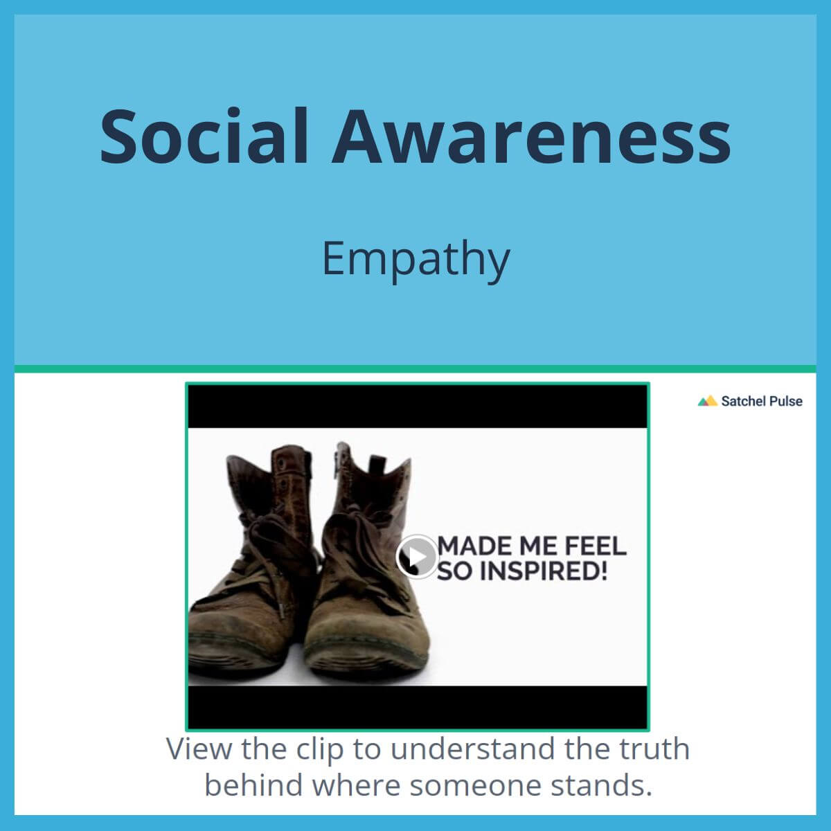 SEL Lesson focusing on Empathy to use in your classroom as one of your SEL activities for Social Awareness