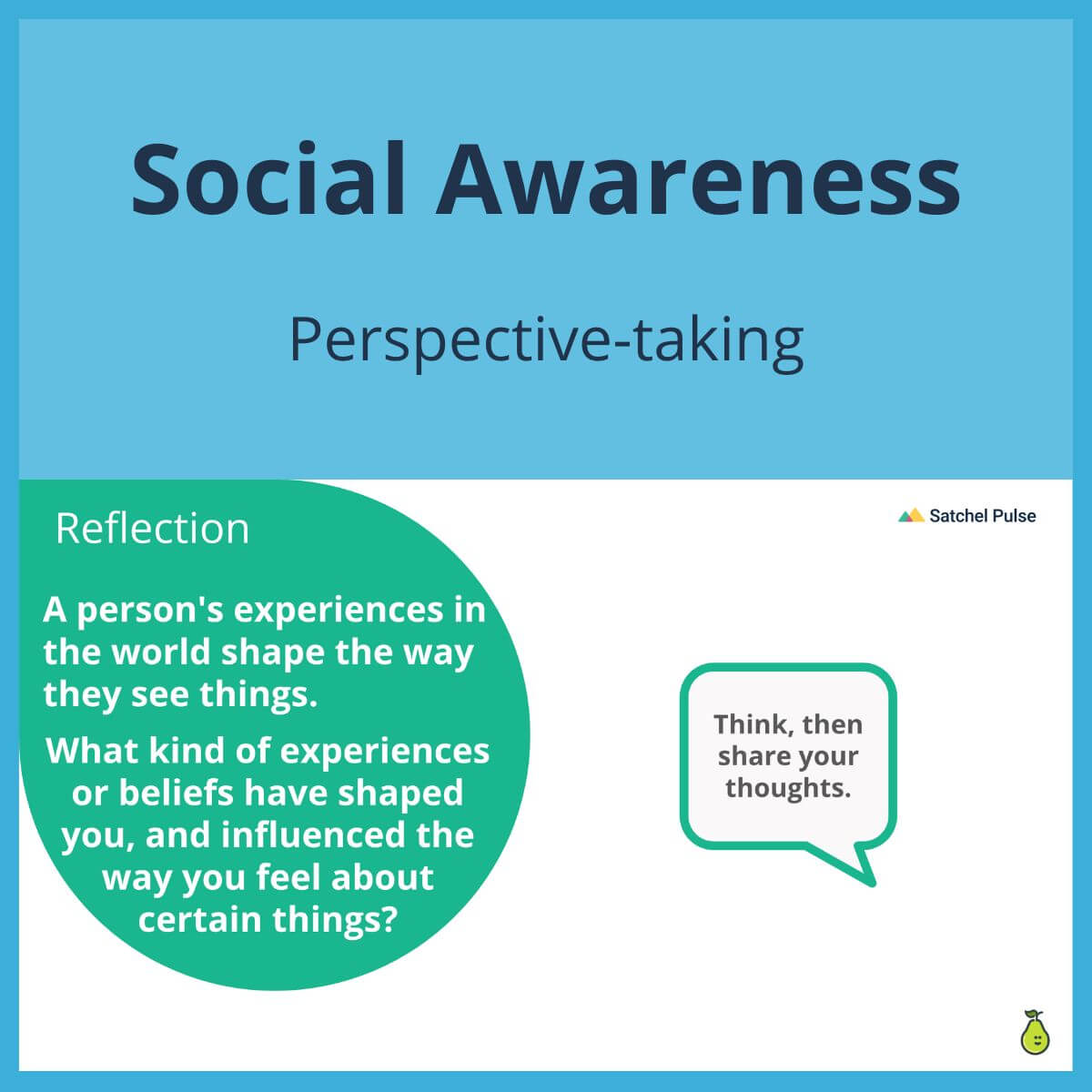 SEL Lesson focusing on Perspective-Taking to use in your classroom as one of your SEL activities for Social Awareness