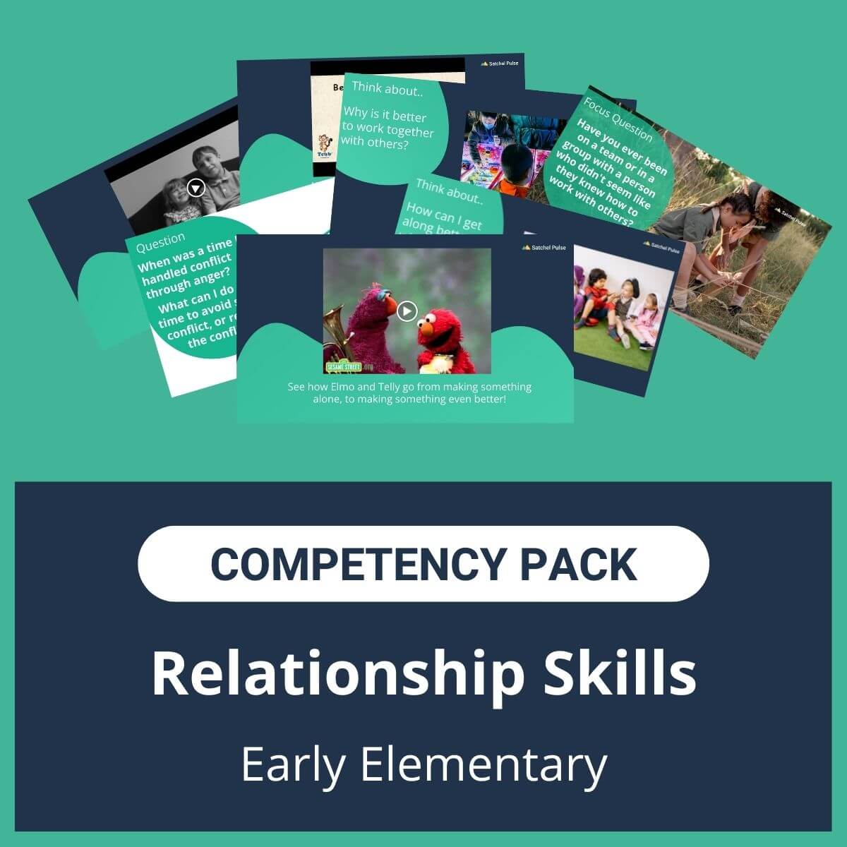 This SEL Resource pack for "Relationship Skills" competency includes a range of SEL activities such as SEL lessons and self-studies