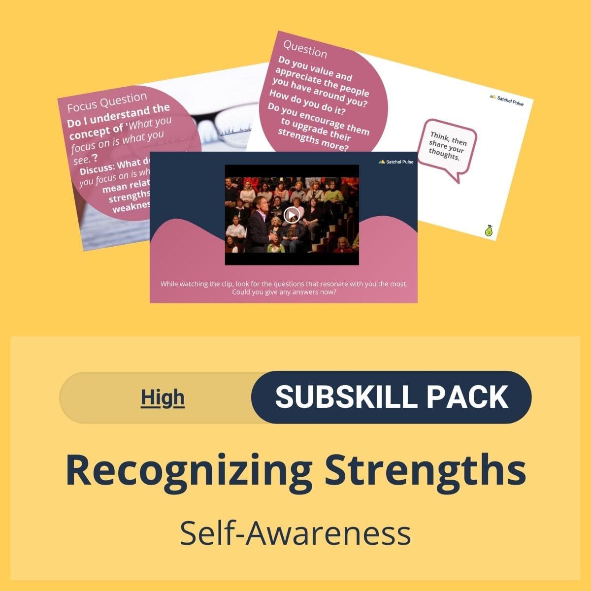 SEL Resource pack with social-emotional learning lessons and self-studies to help you teach Recognizing Strengths in your classroom as a part of the SEL curriculum.