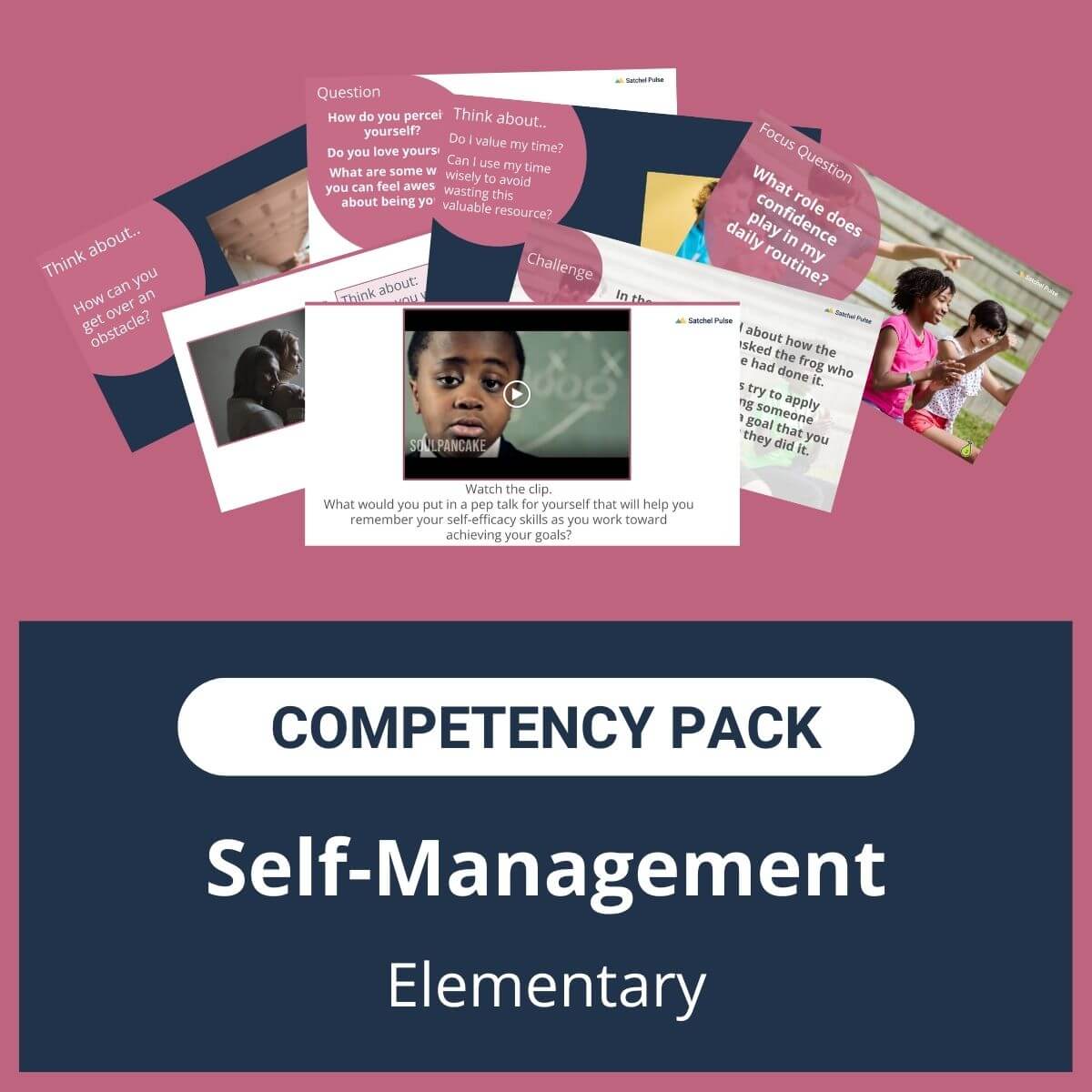 This SEL Resource pack for "Self-Management" competency includes a range of SEL activities such as SEL lessons and self-studies
