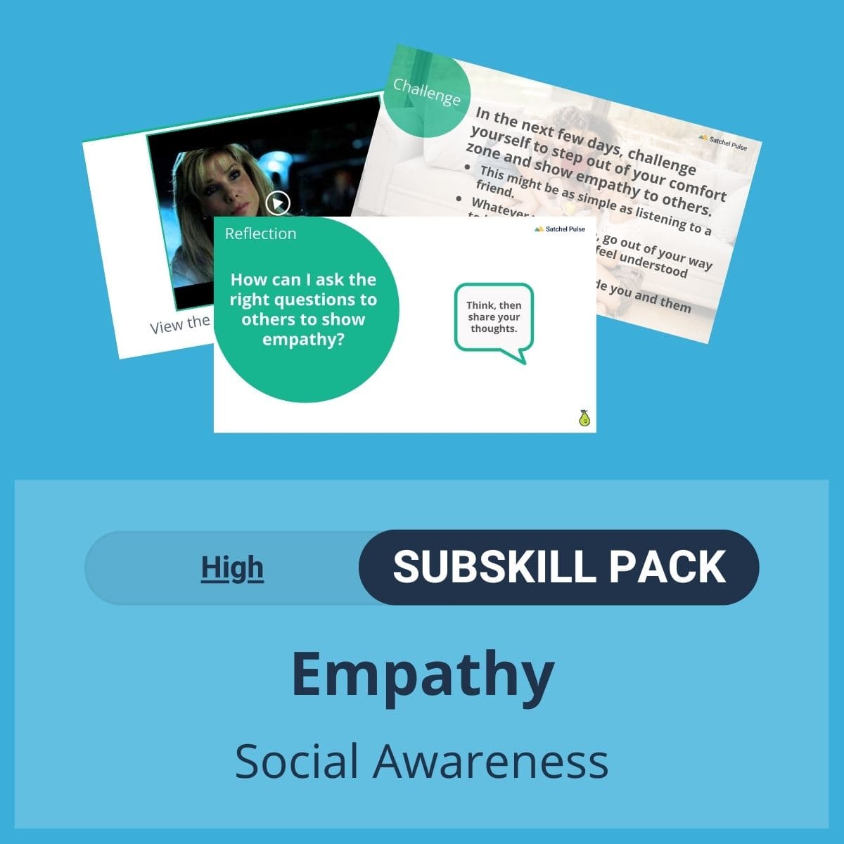 SEL Resource pack with social-emotional learning lessons and self-studies to help you teach Empathy in your classroom as a part of the SEL curriculum.