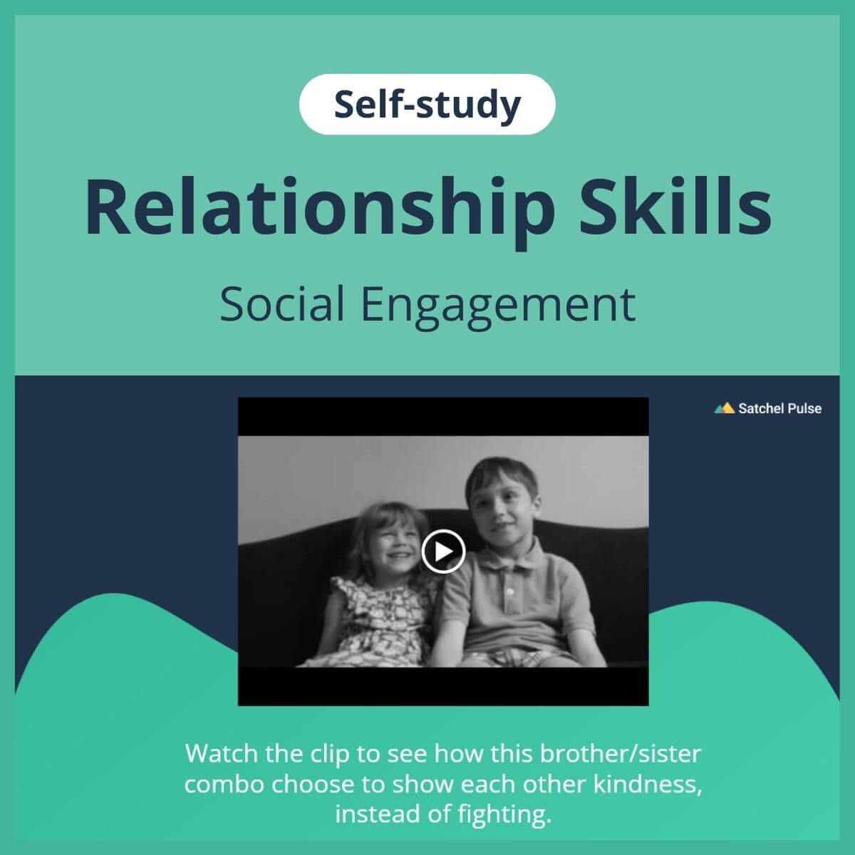 SEL self-study focusing on Social Engagement to use in your classroom as one of your SEL activities for Relationship Skills