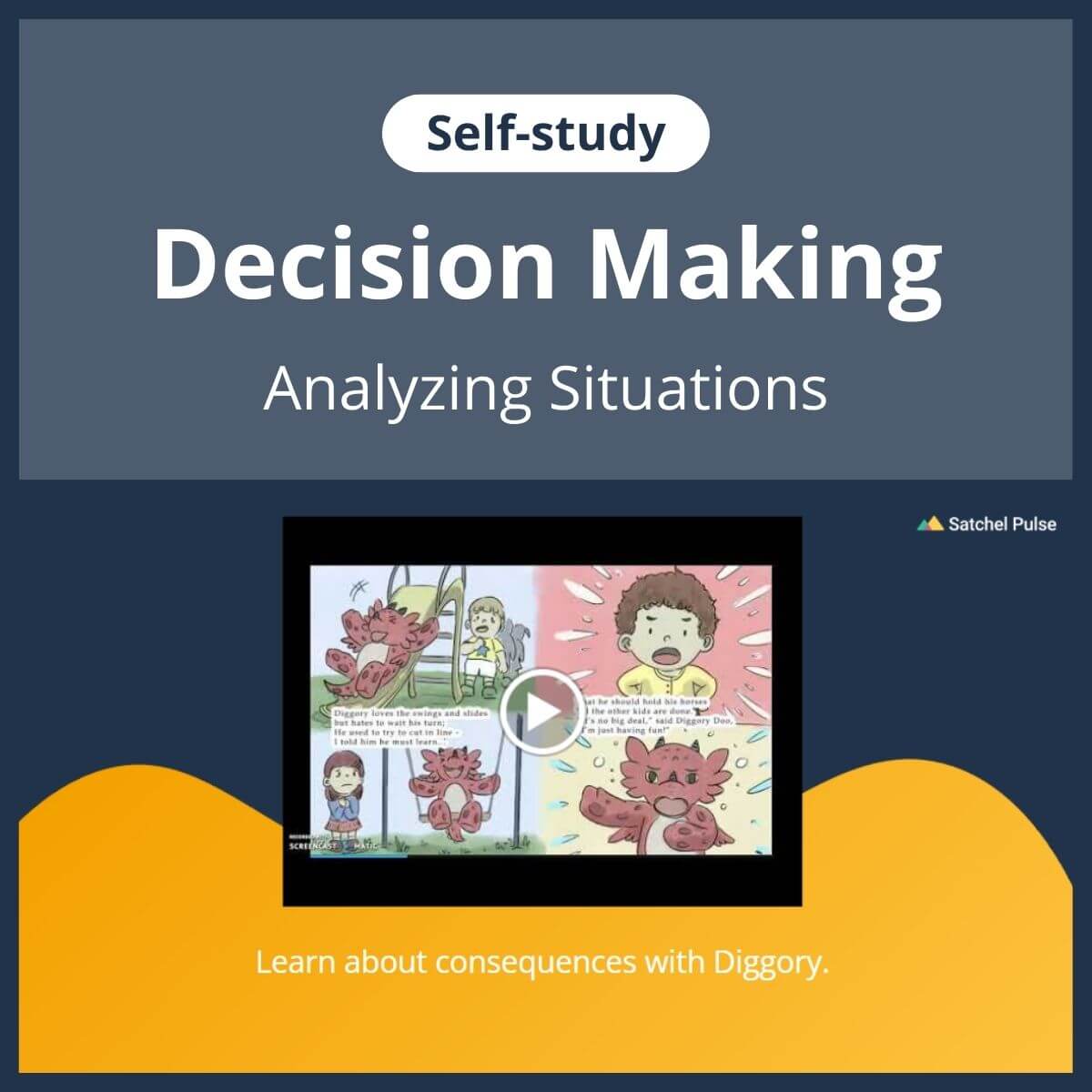 SEL self-study focusing on Analyzing Situations to use in your classroom as one of your SEL activities for Responsible Decision-Making