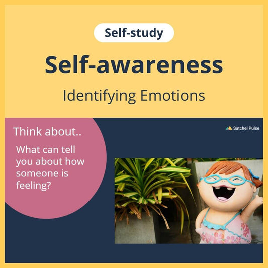 SEL self-study focusing on Identifying Emotions to use in your classroom as one of your SEL activities for Self-Awareness