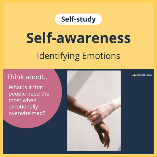 SEL self-study focusing on Identifying Emotions to use in your classroom as one of your SEL activities for Self-Awareness