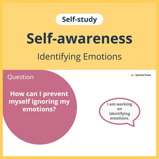 SEL self-study focusing on Identifying Emotions to use in your classroom as one of your SEL activities for Self-Awareness