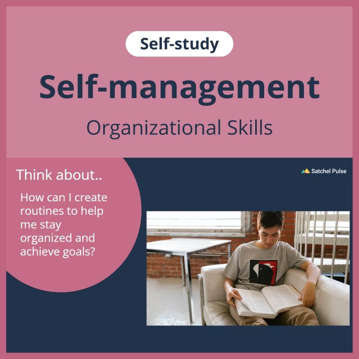 SEL self-study focusing on Organizational Skills to use in your classroom as one of your SEL activities for Self-Management