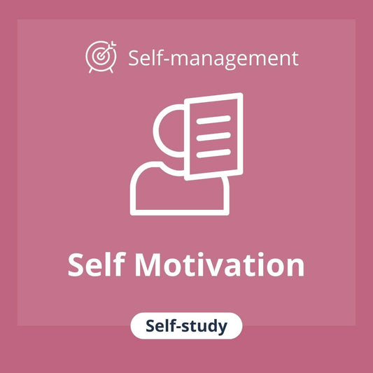 SEL self-study focusing on  Self-Motivation to use in your classroom as one of your SEL activities for Self-Management