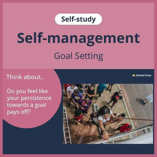 SEL self-study focusing on Goal Setting to use in your classroom as one of your SEL activities for Self-Management