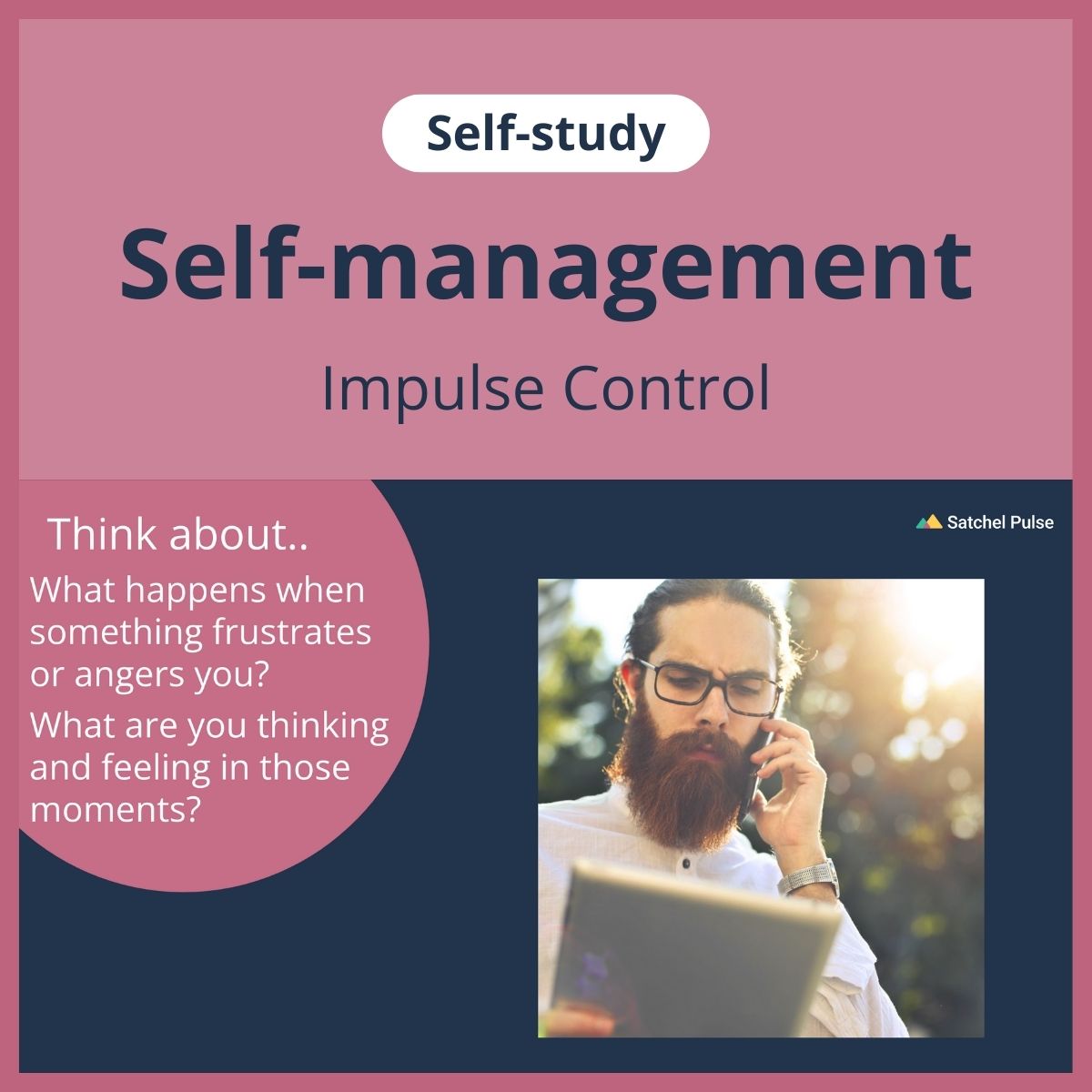 SEL self-study focusing on Impulse Control to use in your classroom as one of your SEL activities for Self-Management