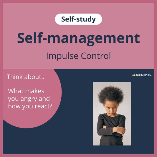 SEL self-study focusing on Impulse Control to use in your classroom as one of your SEL activities for Self-Management