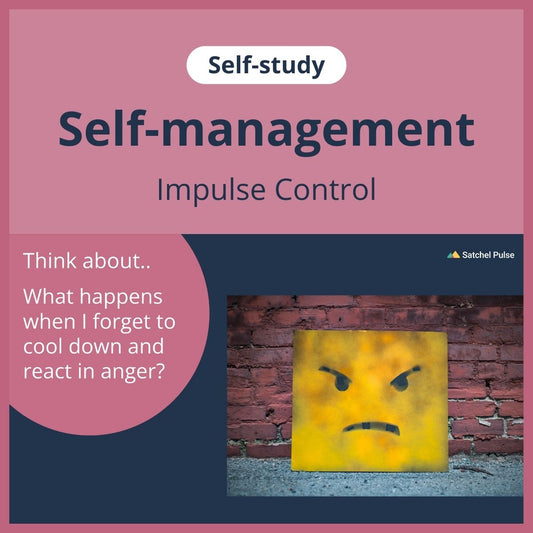 SEL self-study focusing on Impulse Control to use in your classroom as one of your SEL activities for Self-Management