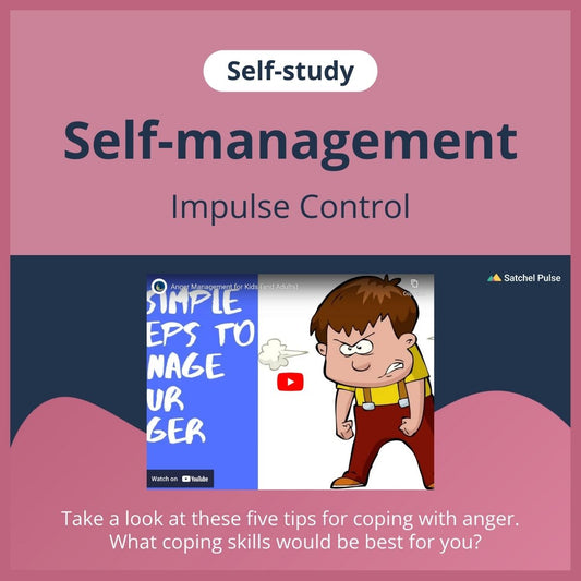 SEL self-study focusing on Impulse Control to use in your classroom as one of your SEL activities for Self-Management