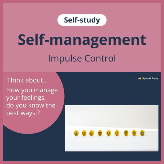 SEL self-study focusing on Impulse Control to use in your classroom as one of your SEL activities for Self-Management