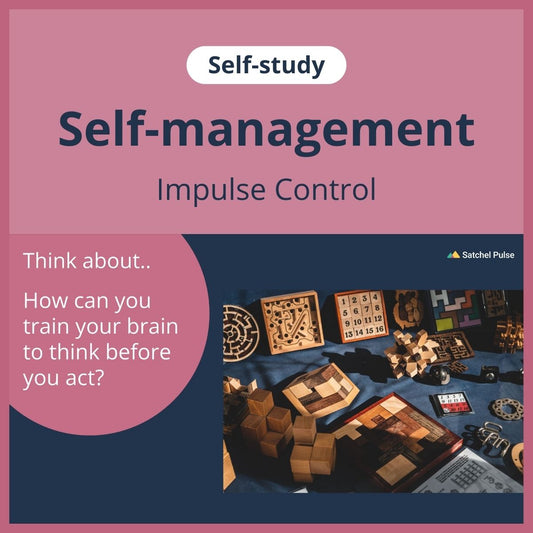 SEL self-study focusing on Impulse Control to use in your classroom as one of your SEL activities for Self-Management