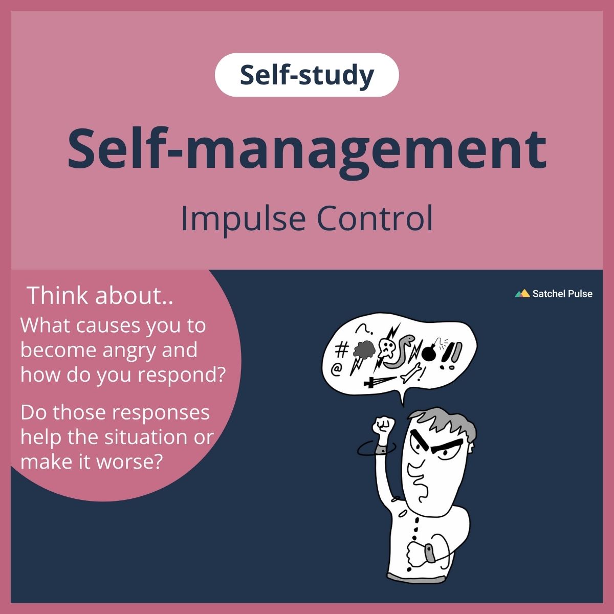 SEL self-study focusing on Impulse Control to use in your classroom as one of your SEL activities for Self-Management