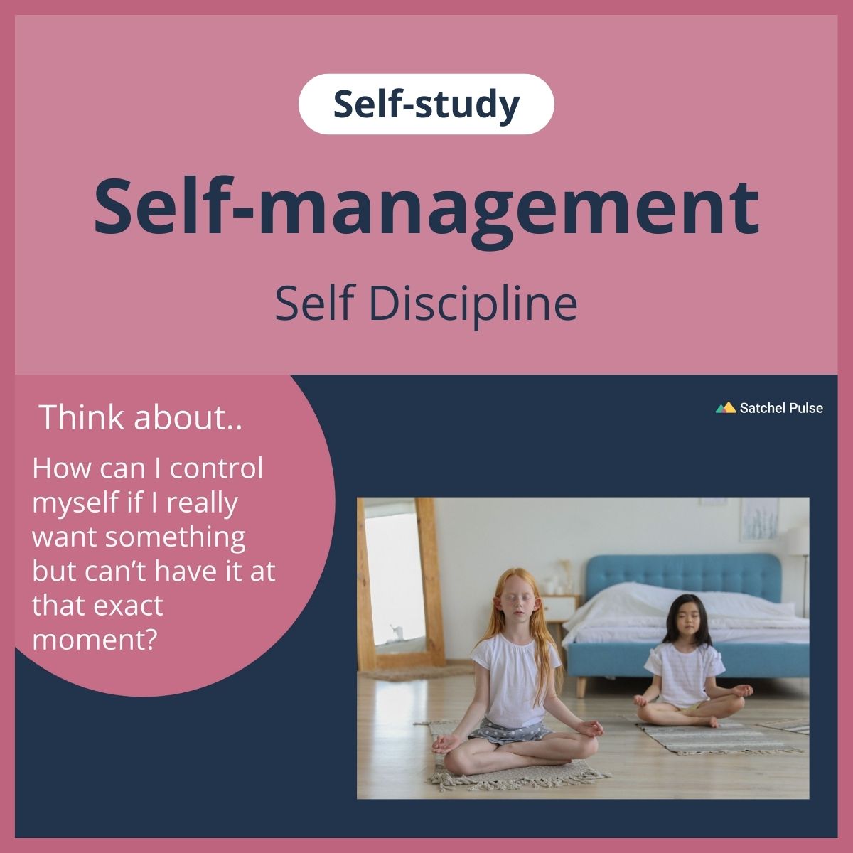 SEL self-study focusing on Self-Discipline to use in your classroom as one of your SEL activities for Self-Management