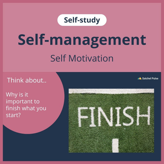 SEL self-study focusing on Self-Motivation to use in your classroom as one of your SEL activities for Self-Management