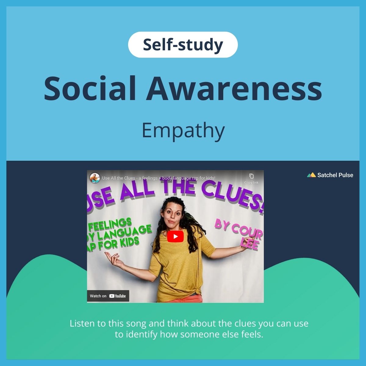 SEL self-study focusing on Empathy to use in your classroom as one of your SEL activities for Social Awareness