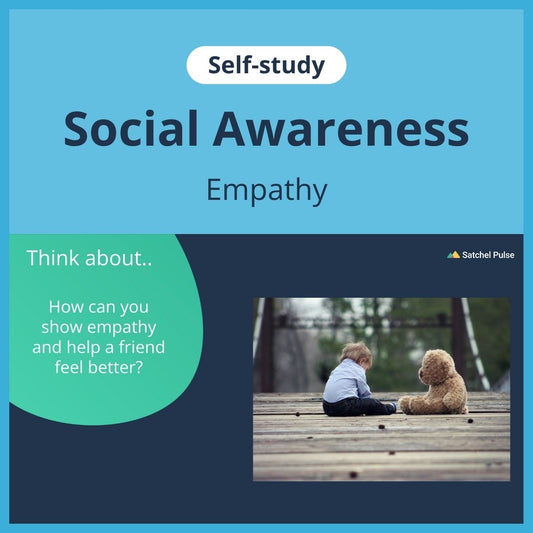 SEL self-study focusing on Empathy to use in your classroom as one of your SEL activities for Social Awareness