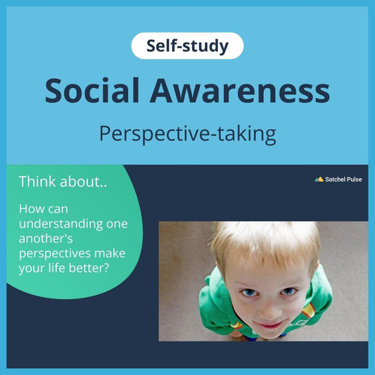 SEL self-study focusing on Perspective-Taking to use in your classroom as one of your SEL activities for Social Awareness
