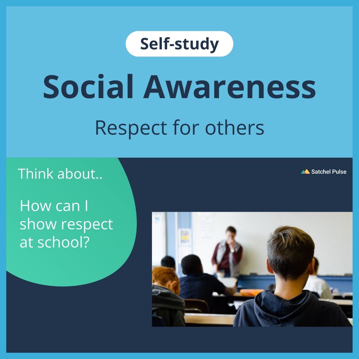 SEL self-study focusing on Respect for Others to use in your classroom as one of your SEL activities for Social Awareness